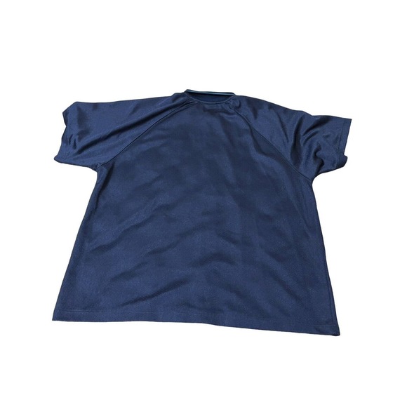 Vintage 90s Adidas Shirt XL Men’s Blue Warm Up Full Snap Button Up Basketball - Picture 2 of 7